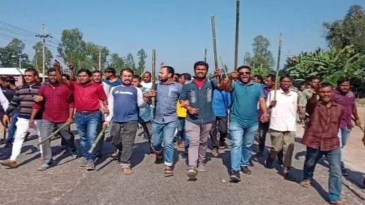 হরতালের_সমর্থনে_পলাশবাড়ীতে_বিএনপির_মিছিল